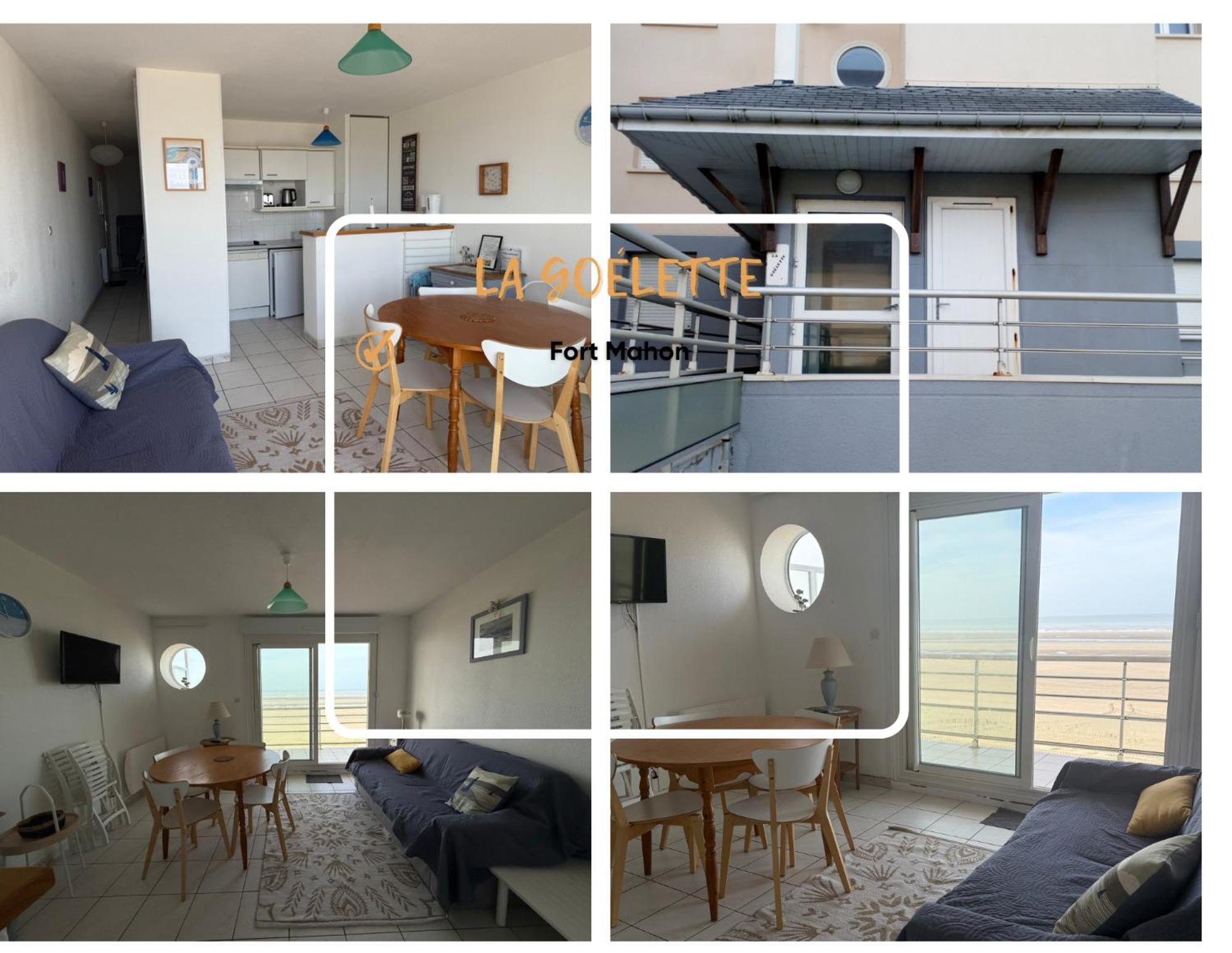 Ferienwohnung La Goelette Fort-Mahon-Plage Exterior foto